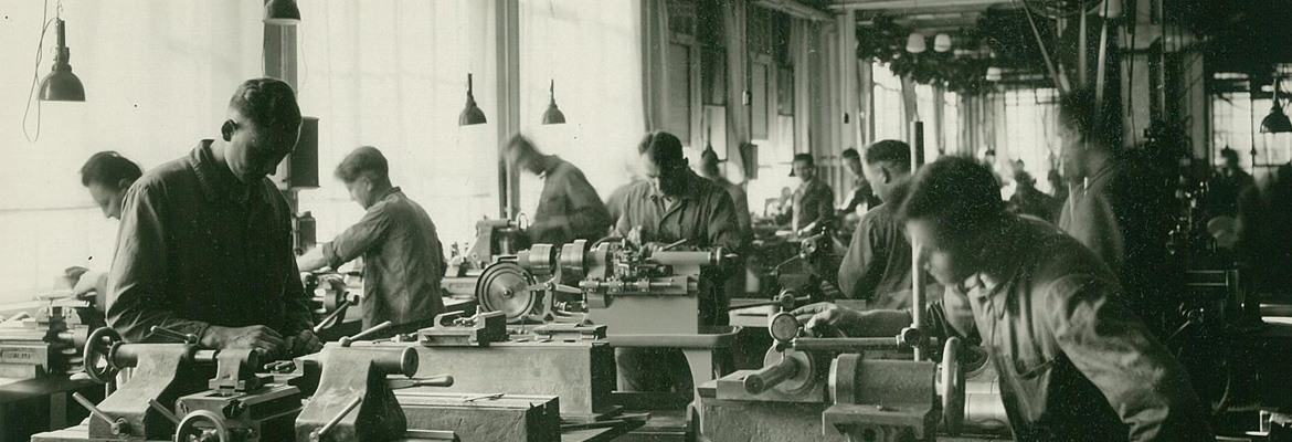 Historie Stiefelmayer Montage 1920