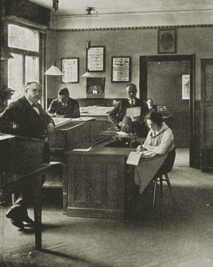 Stiefelmayer Büro von 1927